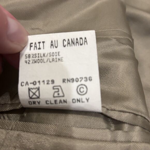 Vintage Chaps Ralph Lauren Tweed Wool Blazer 42T Sport Coat - Picture 8 of 13